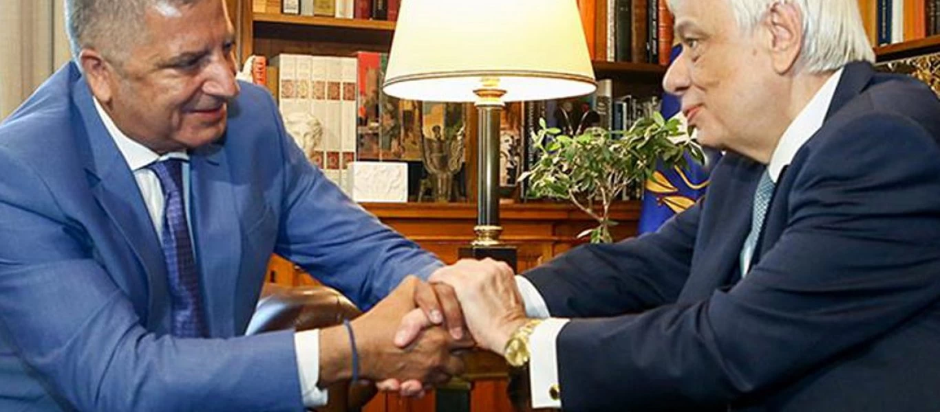 Συνάντηση Π.Παυλόπουλου-Γ.Πατούλη στο Προεδρικό Μέγαρο - Τι δήλωσαν